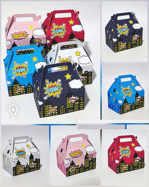 ARQUIVO DE CORTE MALETA SUPER HERÓIS 100 