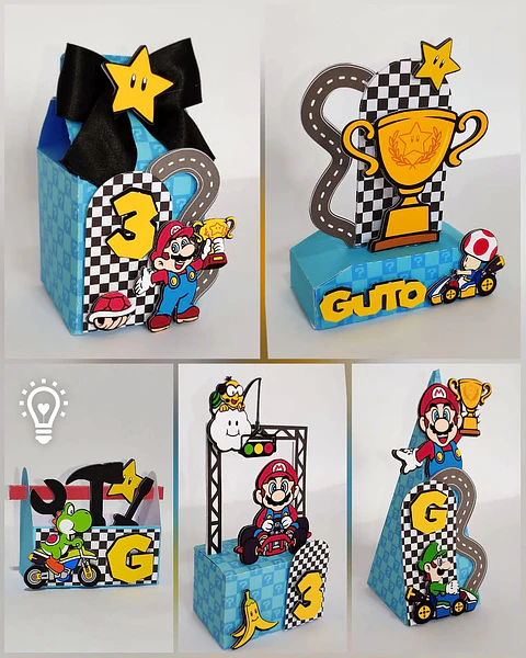 ARQUIVO DE CORTE MARIO KART 100