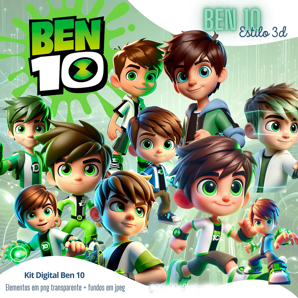 KIT DIGITAL BEN 10 01 1