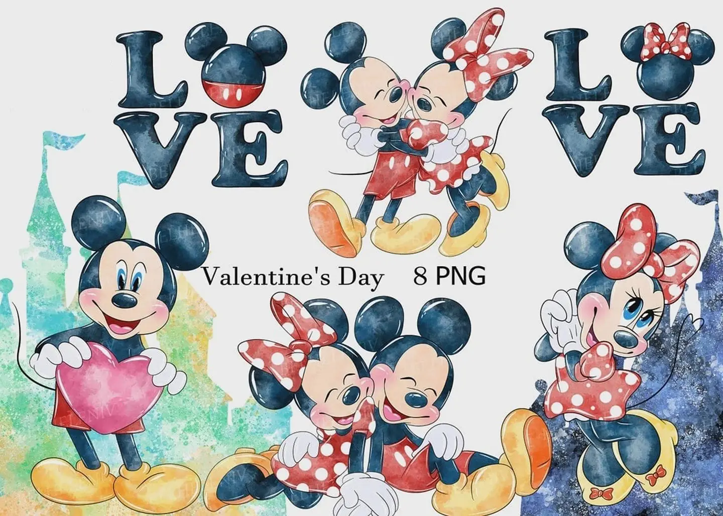 KIT DIGITAL MICKEY E MINNIE 15 1