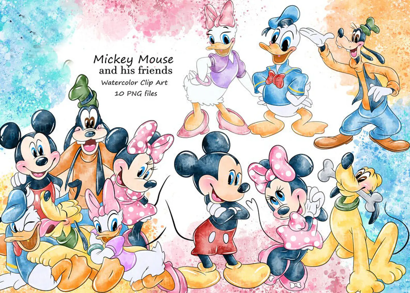 KIT DIGITAL MICKEY E MINNIE 16 1