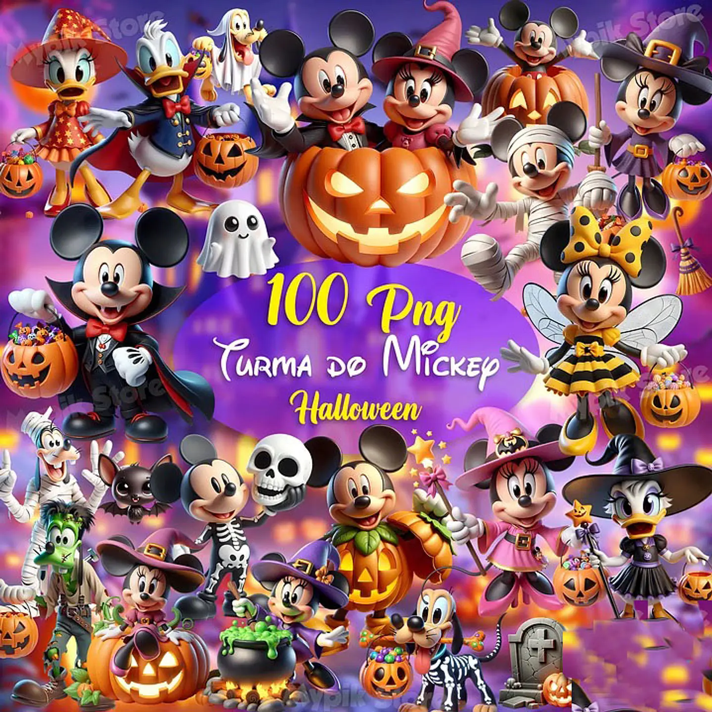 KIT DIGITAL MICKEY HALLOWEEN 11 1