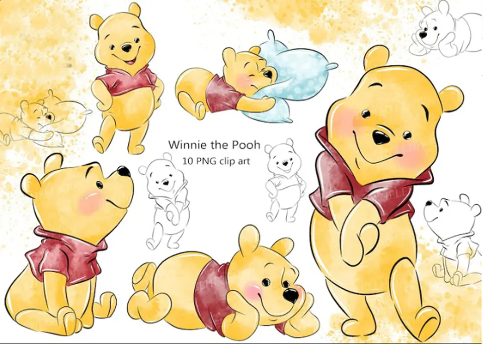 KIT DIGITAL URSINHO POOH 12 1