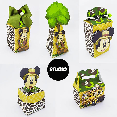 ARQUIVO DE CORTE MICKEY SAFARI 47