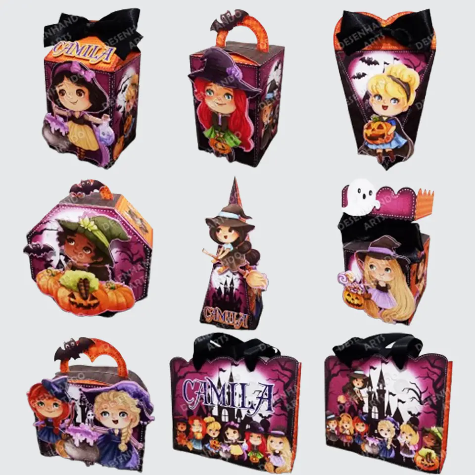 ARQUIVO DE CORTE HALLOWEEN DAS PRINCESAS 10 1