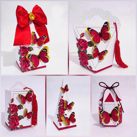ARQUIVO DE CORTE BORBOLETAS E ROSAS 100