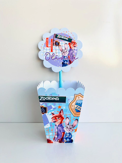 ARQUIVO DE CORTE CENTRO DE MESA ZOOTOPIA 01