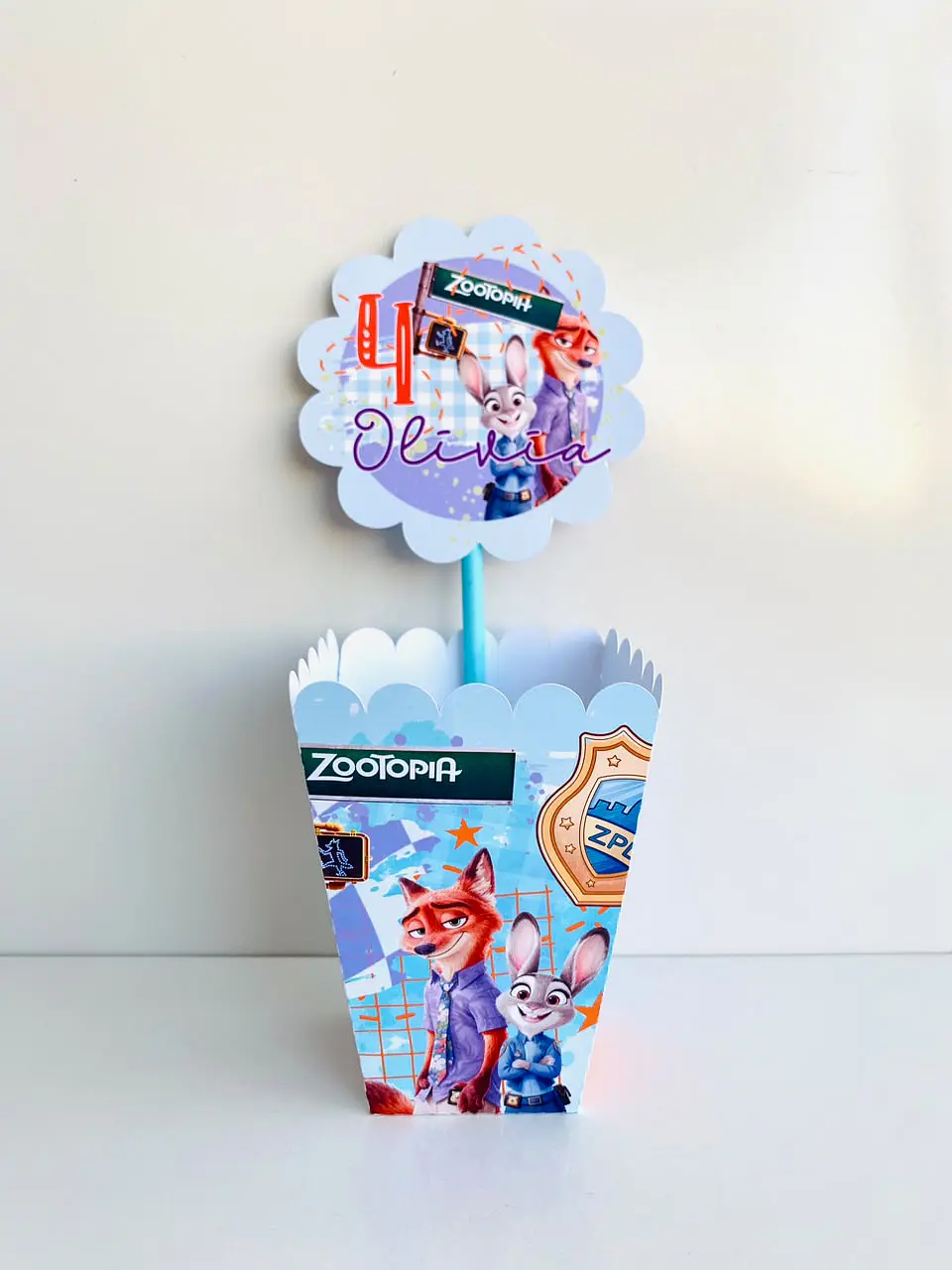 ARQUIVO DE CORTE CENTRO DE MESA ZOOTOPIA 01 1