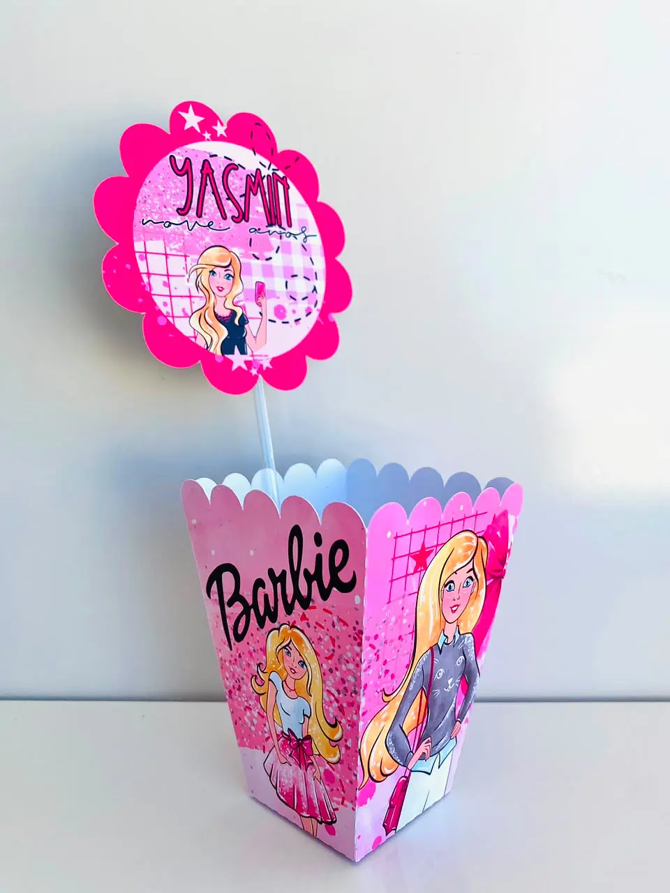 ARQUIVO DE CORTE CENTRO DE MESA  BARBIE 01 2