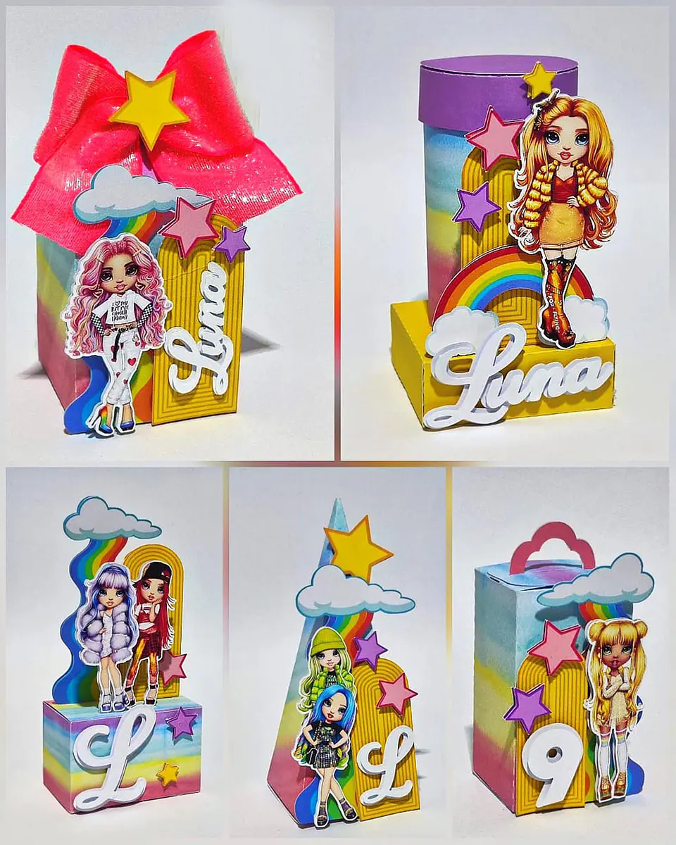 ARQUIVO DE CORTE RAINBOW HIGH 100 1