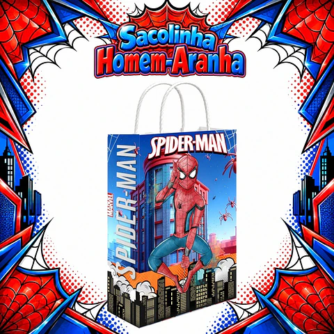 ARQUIVO DE CORTE SACOLINHA HOMEM ARANHA 04