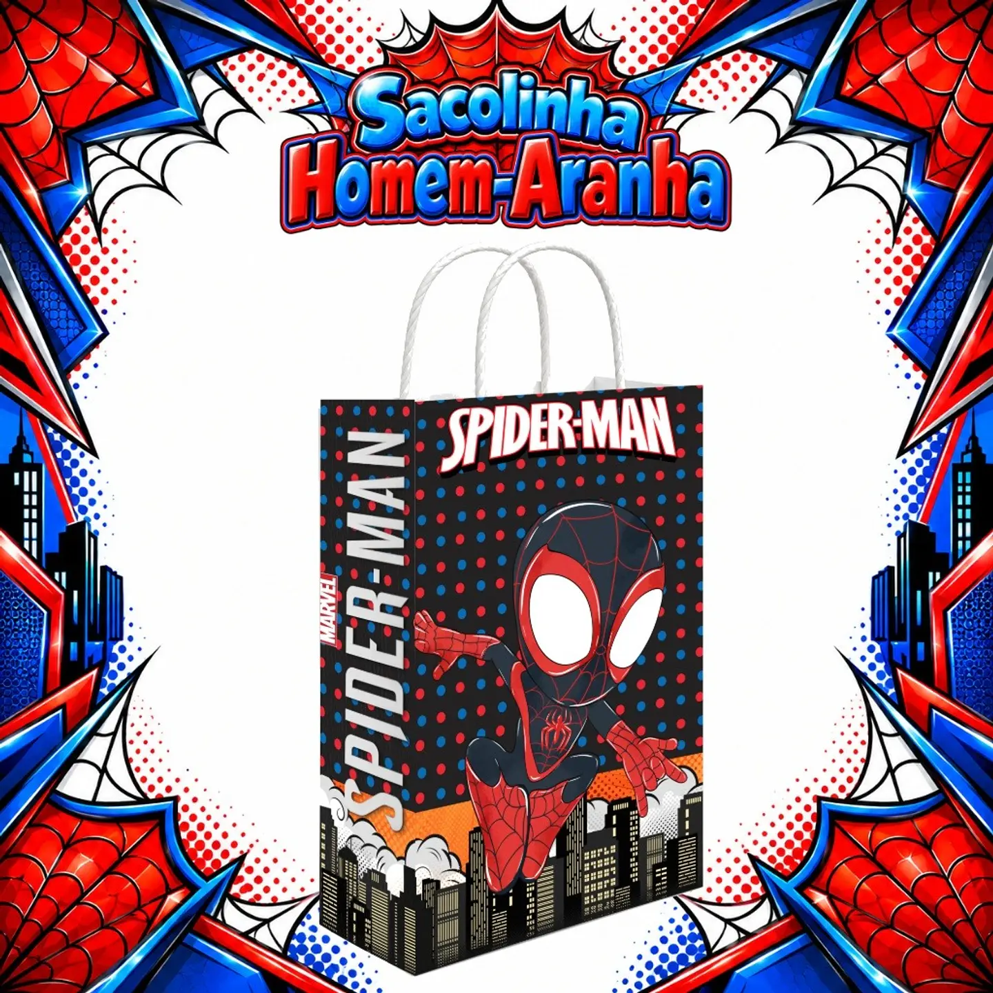 ARQUIVO DE CORTE SACOLINHA HOMEM ARANHA 05 1