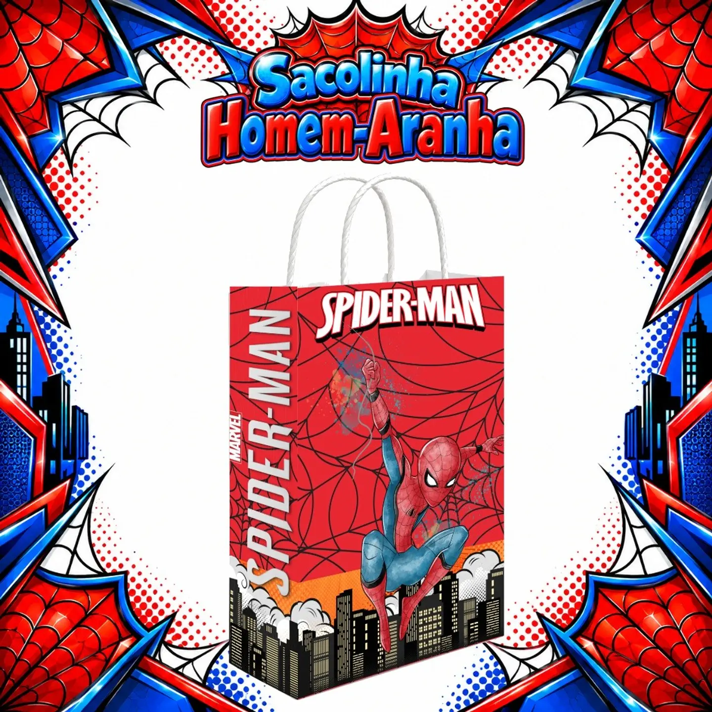 ARQUIVO DE CORTE SACOLINHA HOMEM ARANHA 06 1