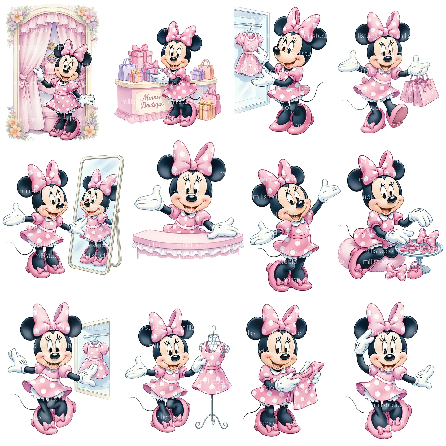 KIT DIGITAL MINNIE 22 3