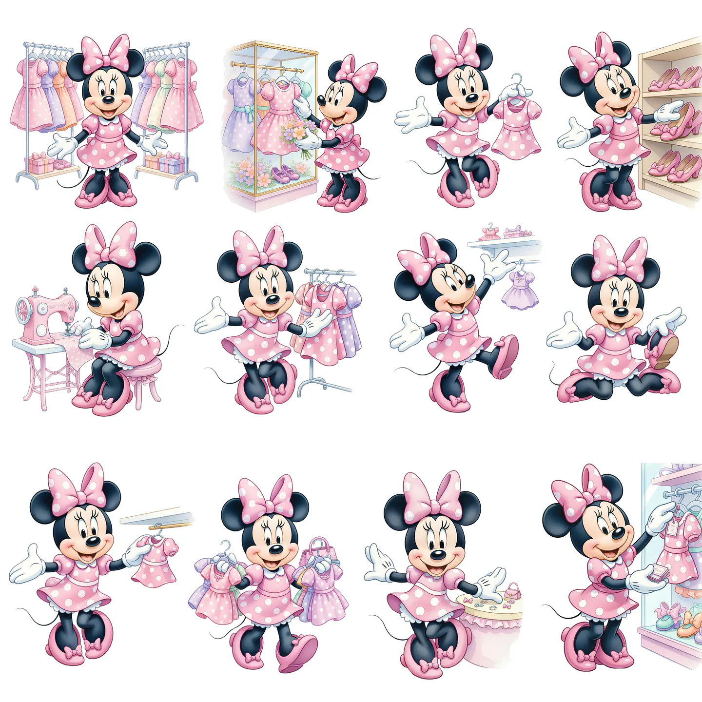 KIT DIGITAL MINNIE 22 4