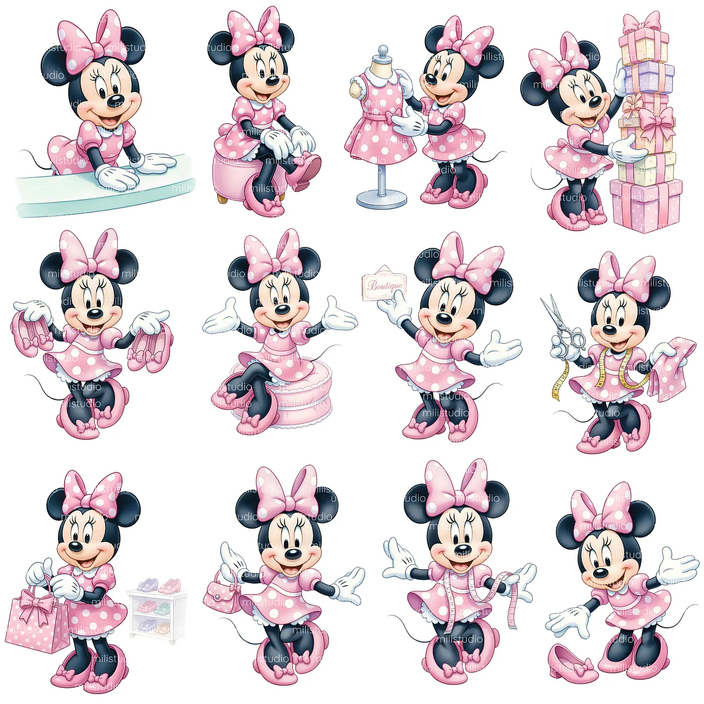 KIT DIGITAL MINNIE 22 7