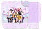 ARQUIVO DE CORTE SACOLINHA GUERREIRAS DO KPOP 01 - 02 MODELOS - Thumbnail 1