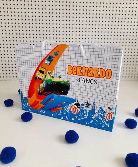 ARQUIVO DE CORTE SACOLINHA HOT WHEELS 01
