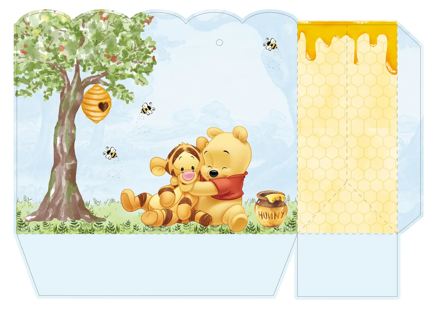ARQUIVO DE CORTE SACOLINHA URSINHO POOH 01 1