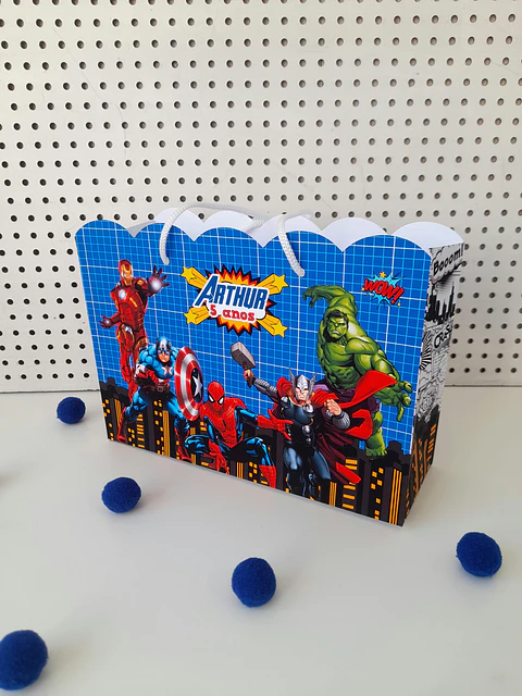 ARQUIVO DE CORTE SACOLINHA VINGADORES 01