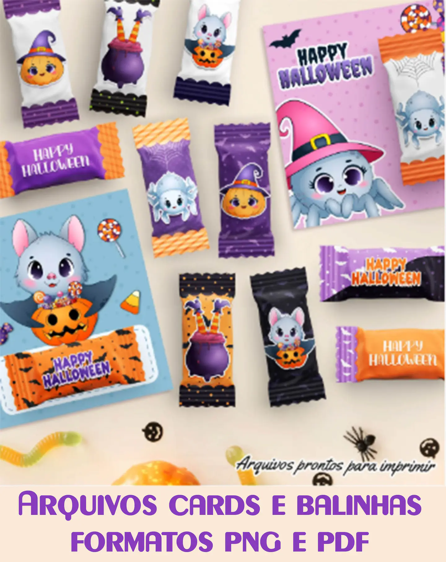 ARQUIVO DE CORTE CARDS E BALINHAS HALLOWEEN 01 1
