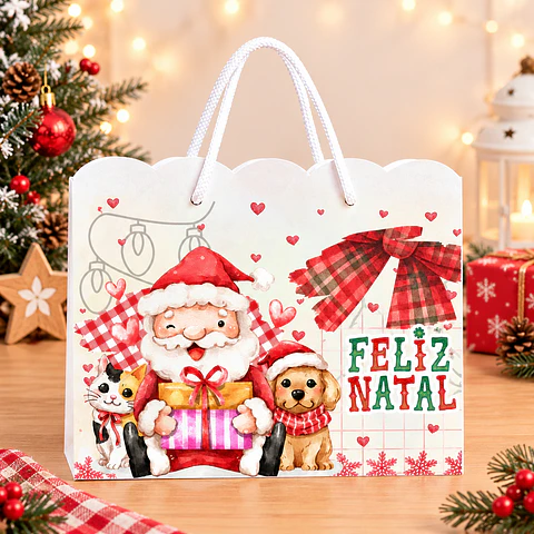ARQUIVO DE CORTE  SACOLINHA NATAL 05