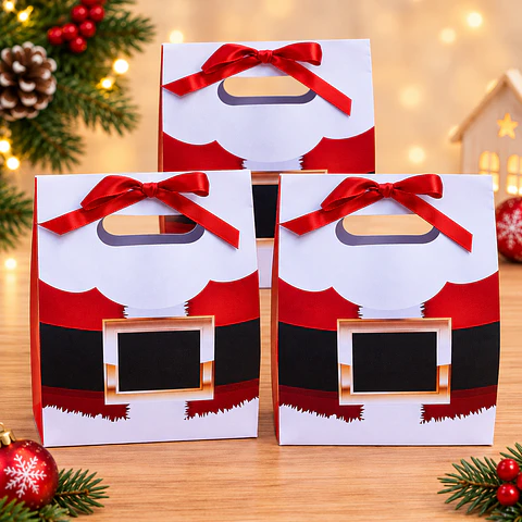 ARQUIVO DE CORTE  SACOLINHA PAPAI NOEL 01