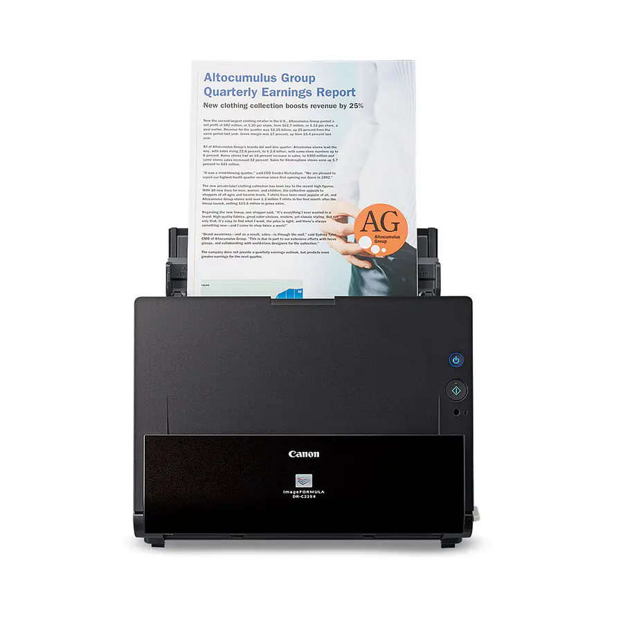 Escáner Canon imageFORMULA DR-C225 II Dúplex | Compacto y Profesional