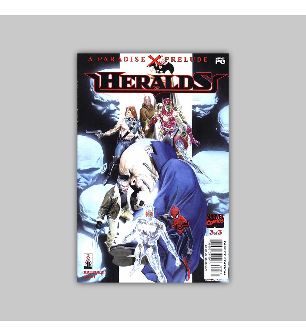 Paradise X: The Heralds (complete limited series) 2001