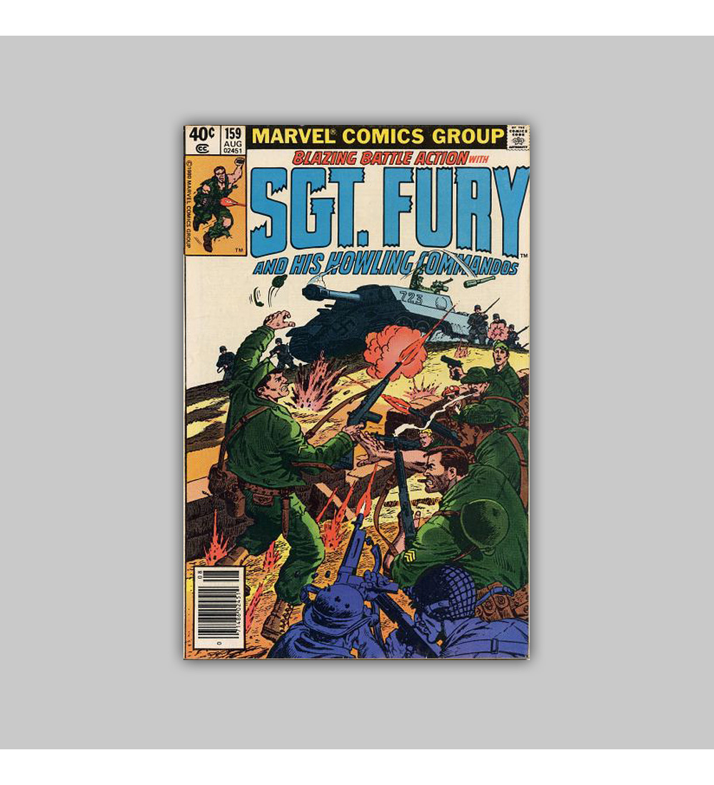 Sgt. Fury and His Howling Commandos 159 VF (8.0) 1980