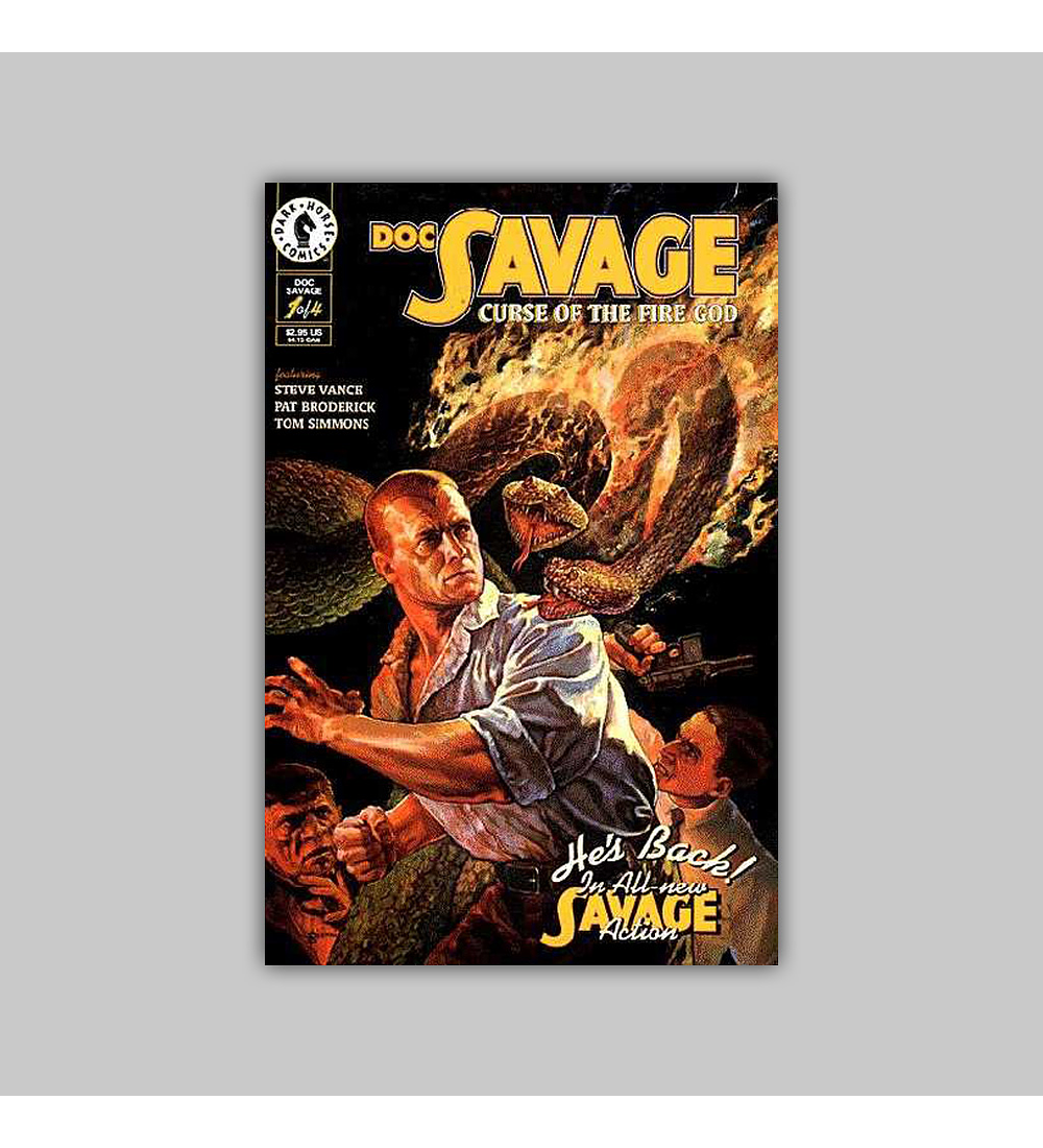Doc Savage: Curse of the Fire God (complete limited series) 1995