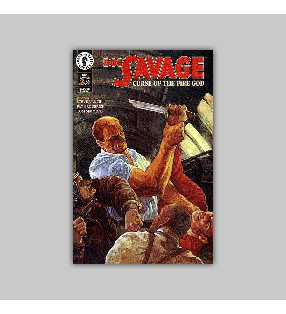 Doc Savage: Curse of the Fire God (complete limited series) 1995