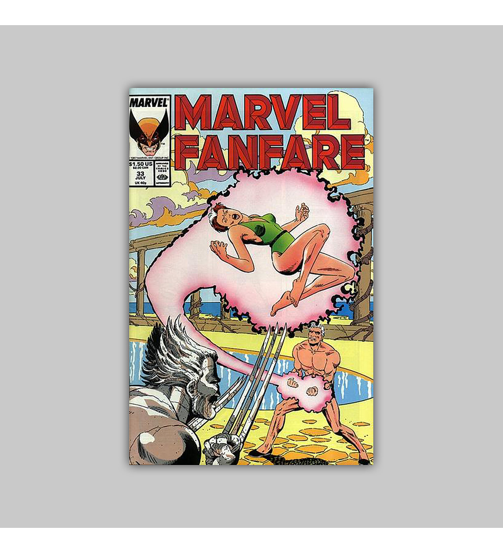 Marvel Fanfare 33 1987