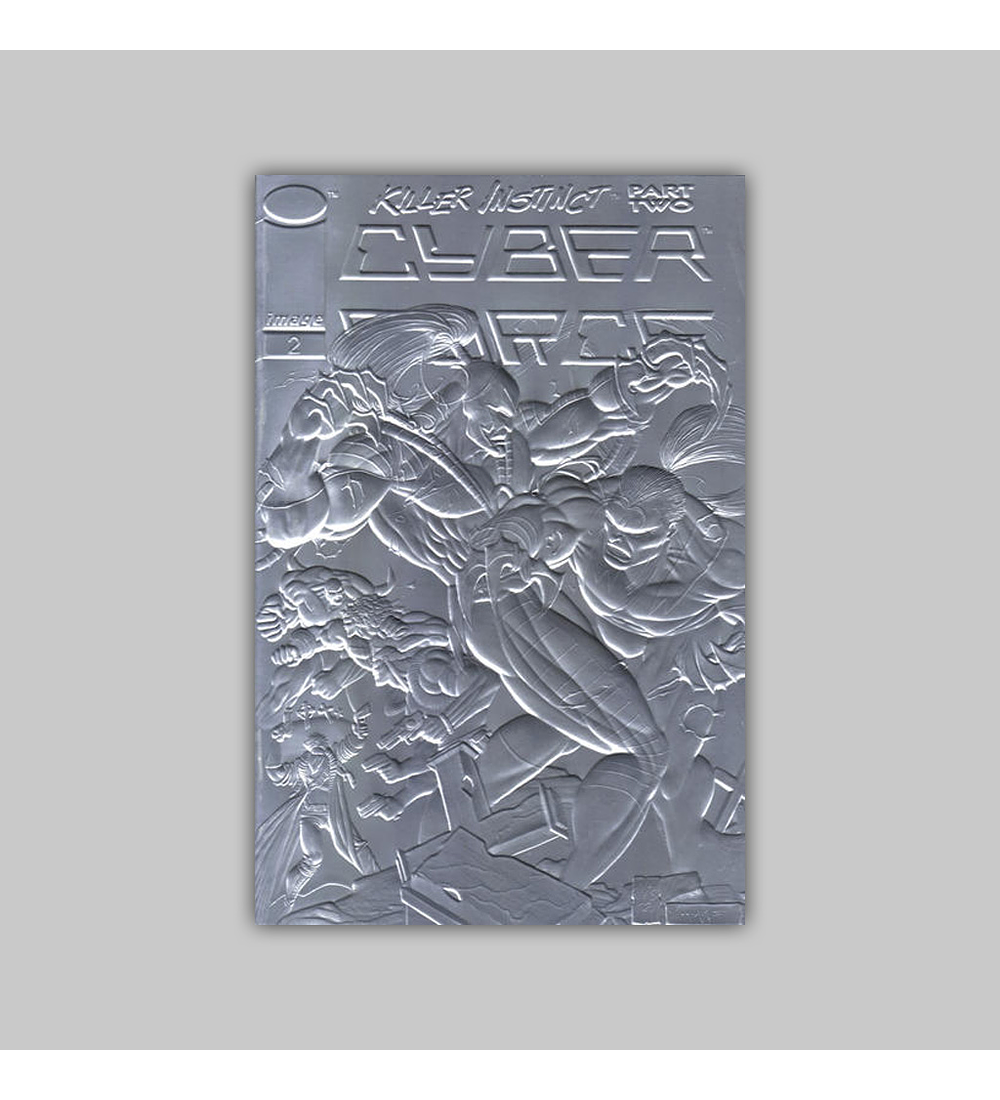 Cyberforce 2 Silver embossed VF/NM 9.0 1994