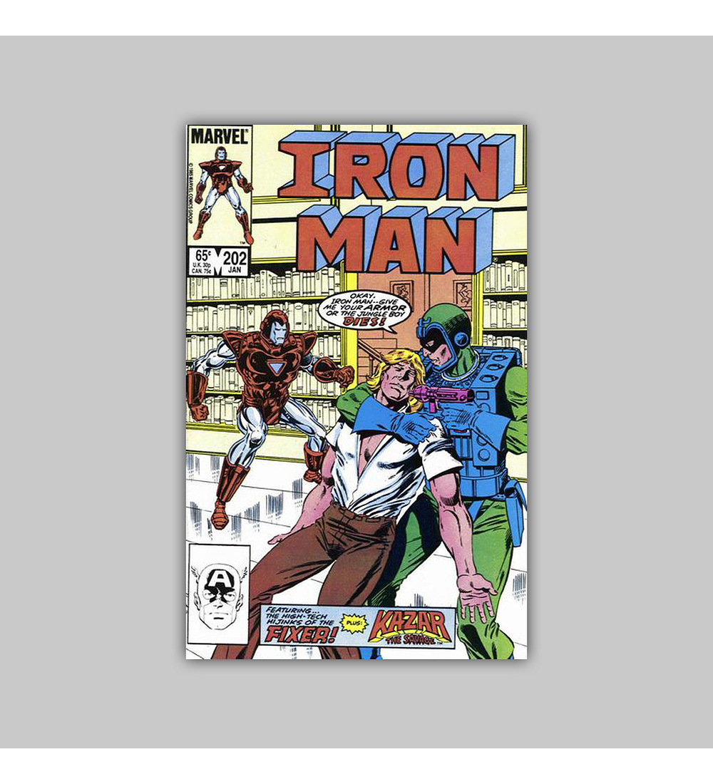 Iron Man 202 1986