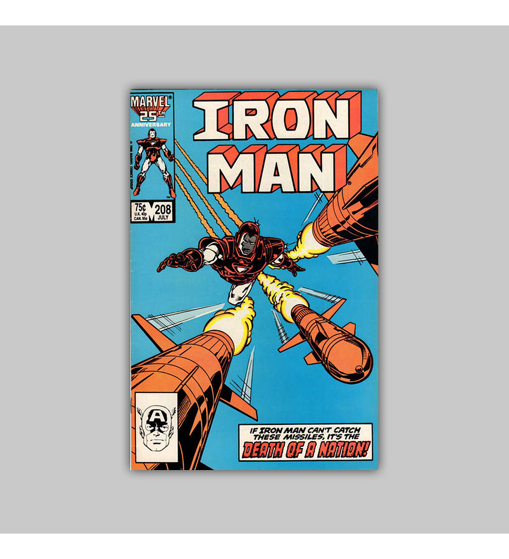 Iron Man 208 1986
