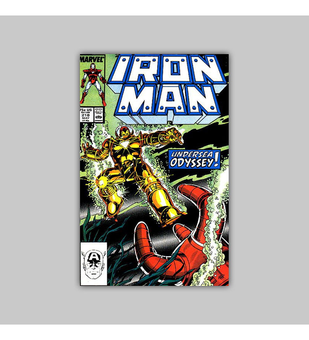 Iron Man 218 1987