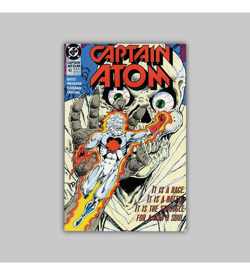Captain Atom 43 VF/NM (9.0) 1990