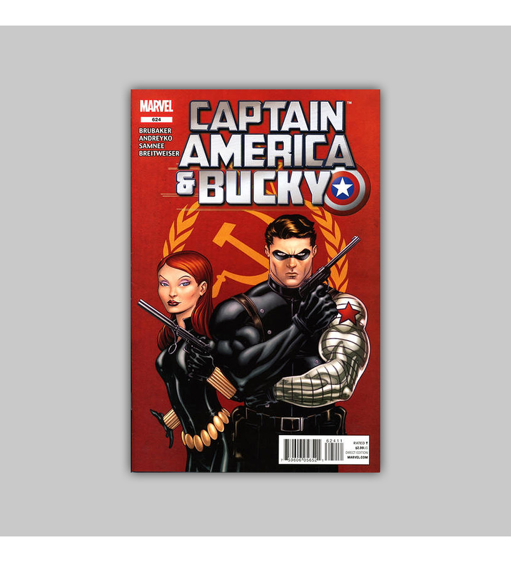 Captain America and Bucky 624 2012
