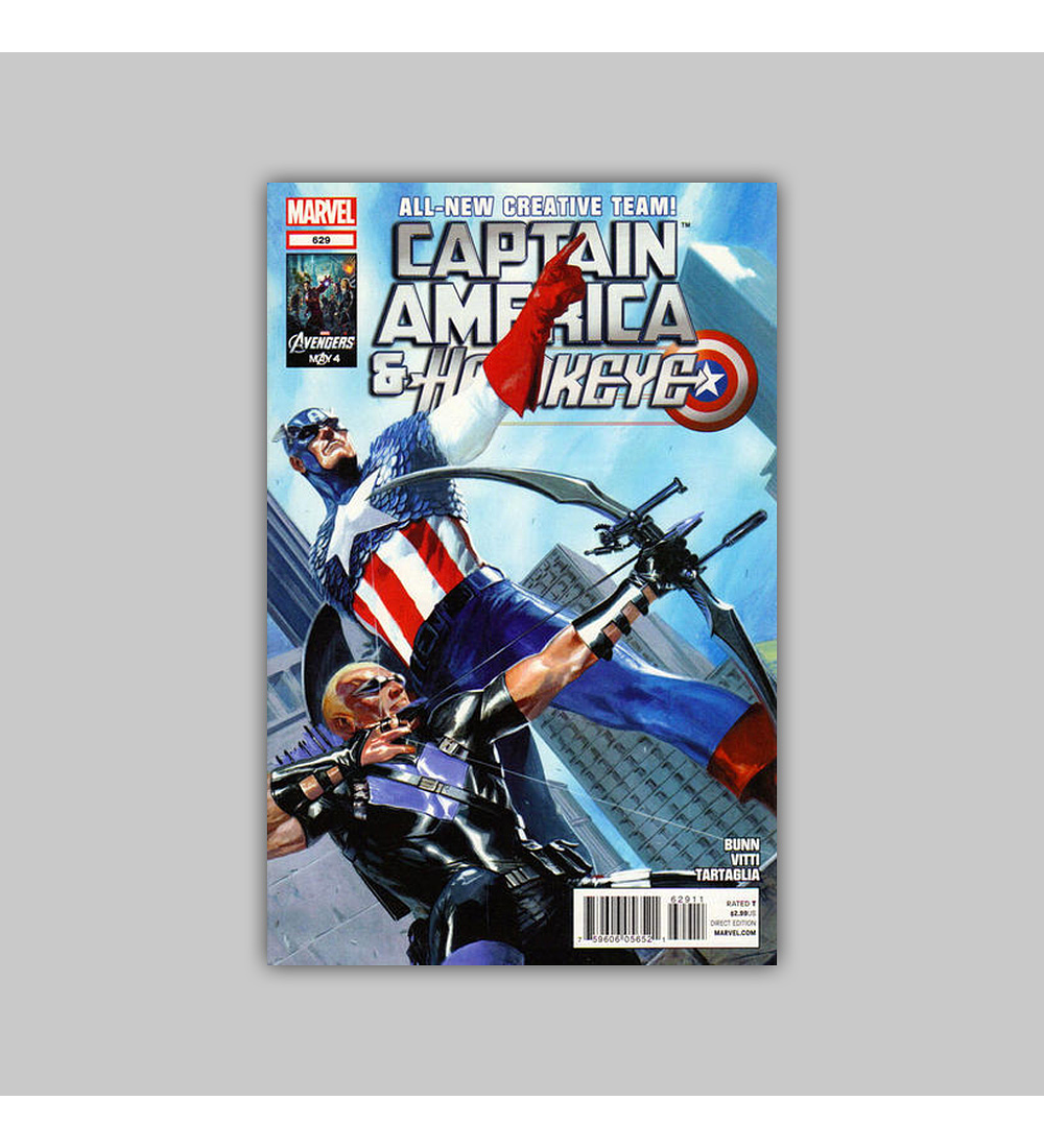 Captain America and Hawkeye 629 2012