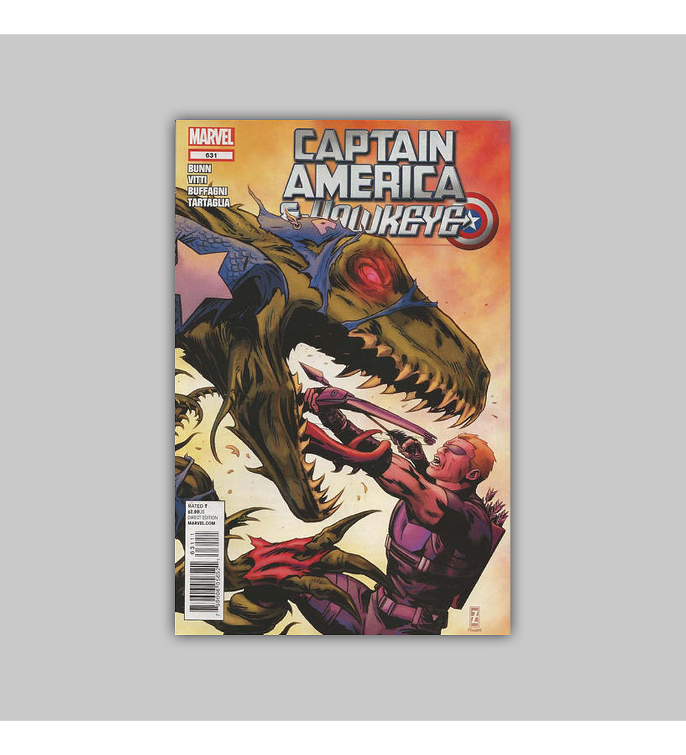 Captain America and Hawkeye 631 2012
