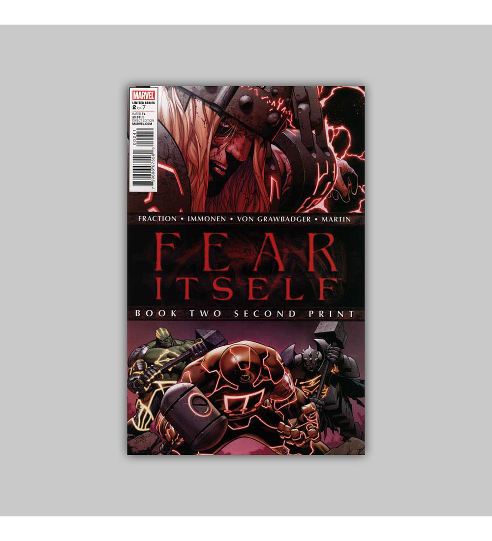 Fear Itself 2 2nd printing 2011