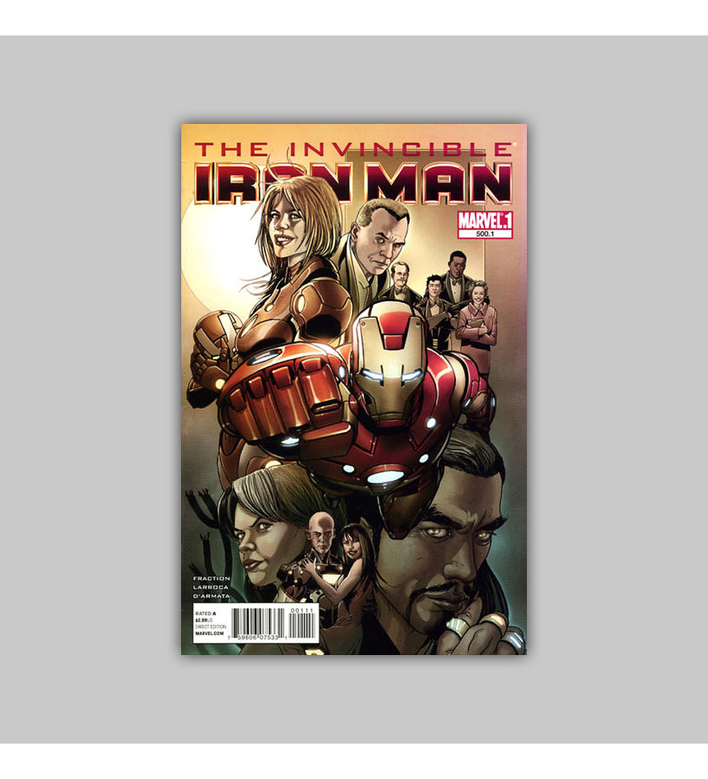 Invincible Iron Man 500.1 2011