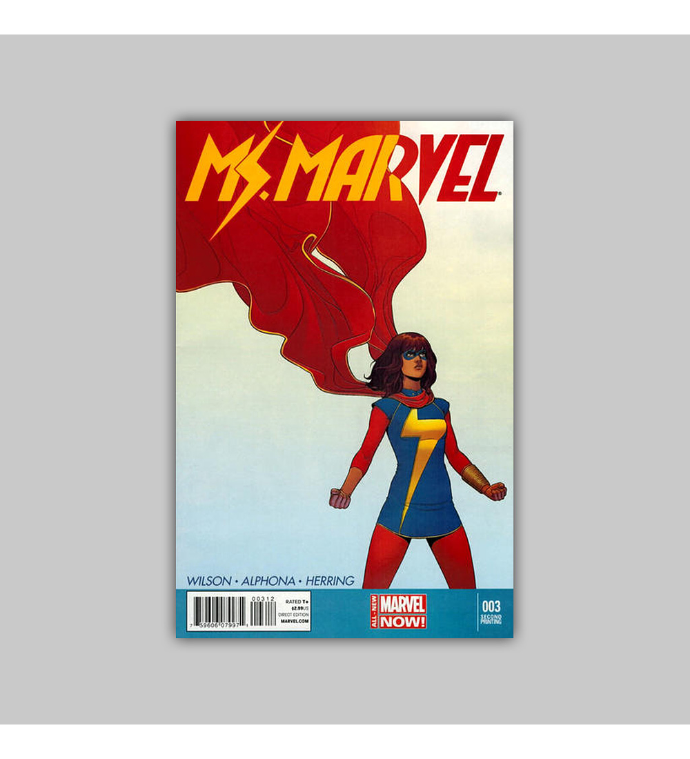 Ms. Marvel (Vol. 2) 3 2nd printing 2014