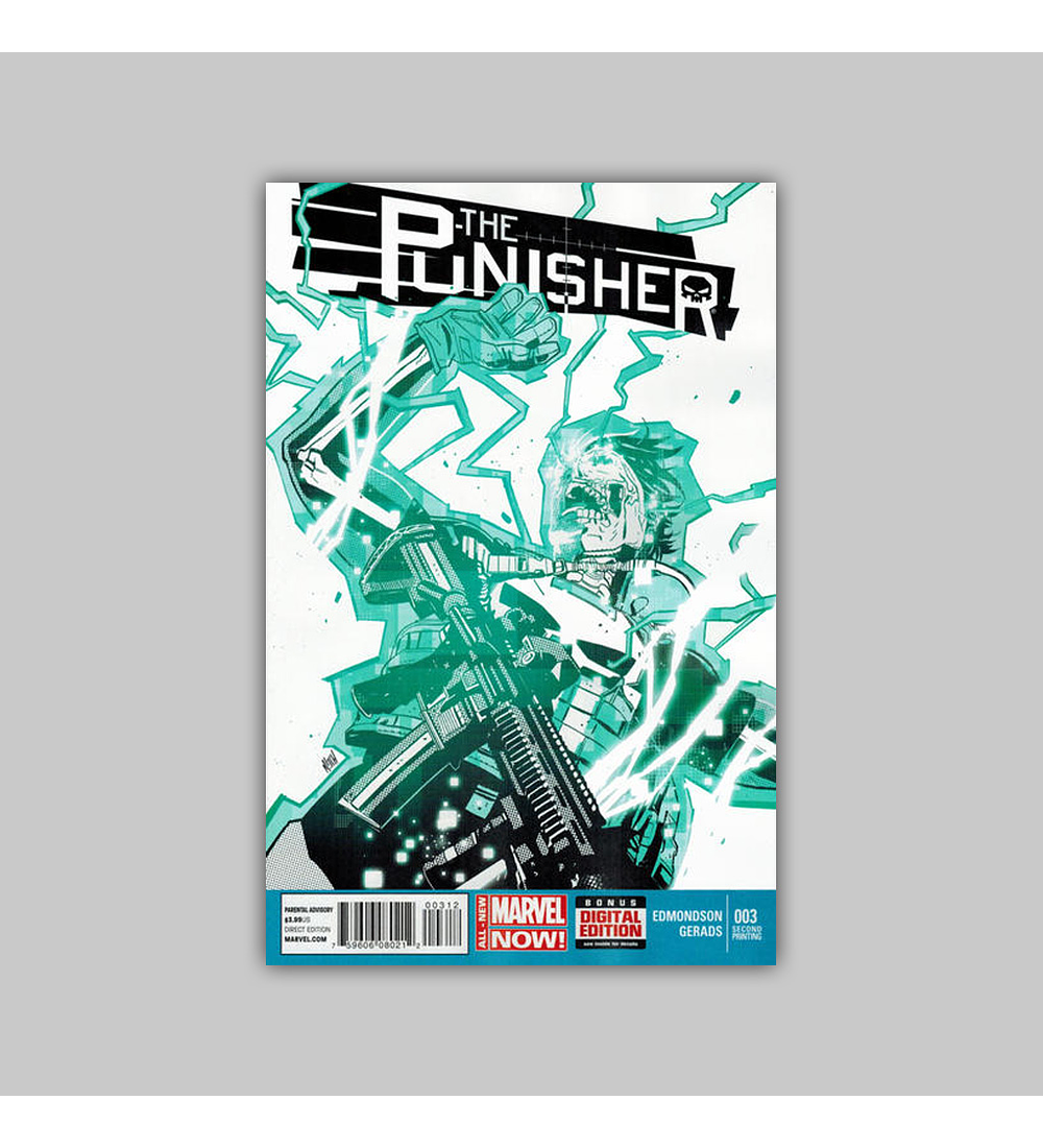Punisher (Vol. 6) 3 2nd printing 2014