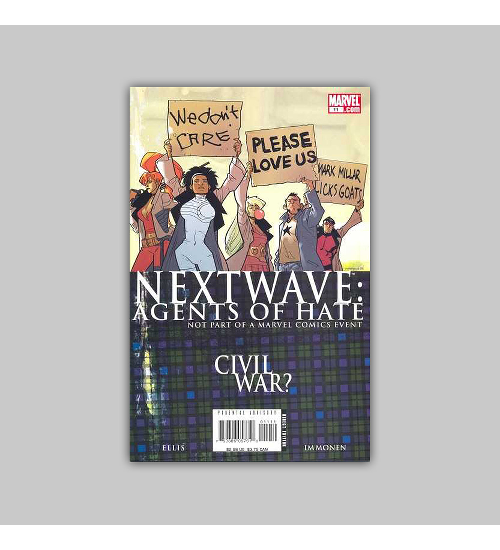 Nextwave: Agents of HATE 11 2007
