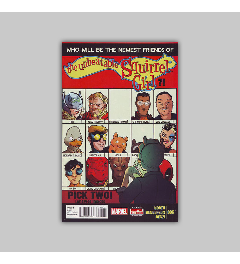 Unbeatable Squirrel Girl 6 2015