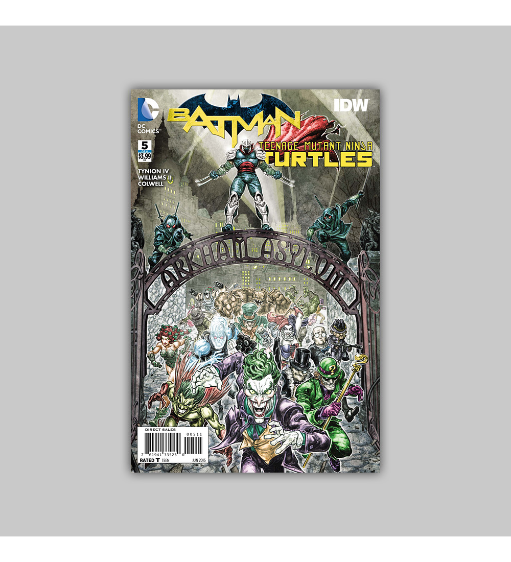 Batman/Teenage Mutant Ninja Turtles 5 2016