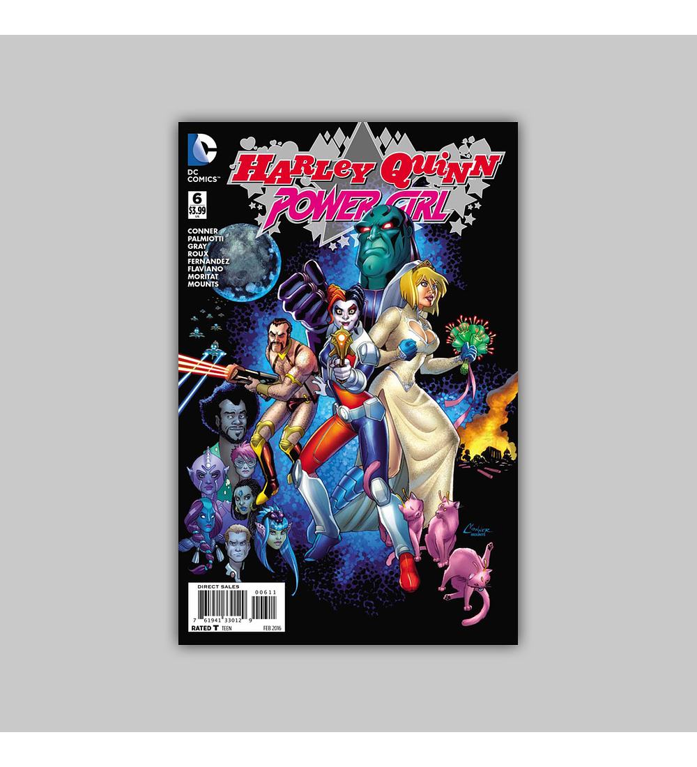 Harley Quinn and Power Girl 6 2016