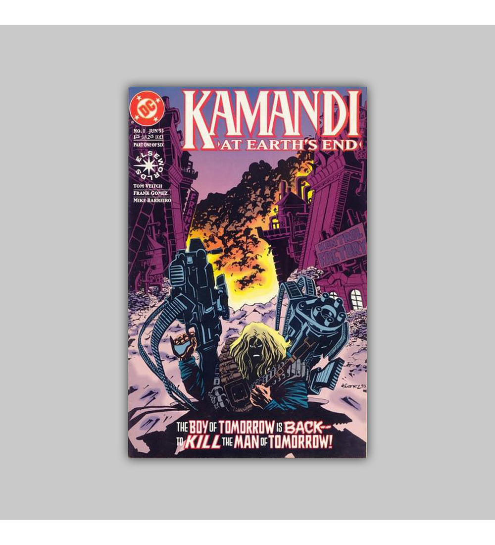 Kamandi: At Earth’s End (complete limited series) 1993